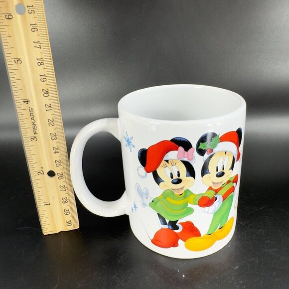 Disney 2018 Frankford Candy Company Mickey & Minnie Mouse Holiday Mug Cup - Picture 6 of 14